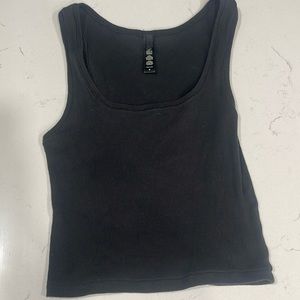 Skims Ribbed Cropped Tank